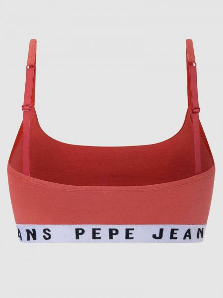 Biustonosz Pepe Jeans czerwony