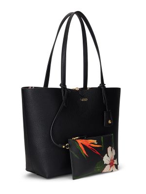 Nákupná taška Lauren Ralph Lauren čierna