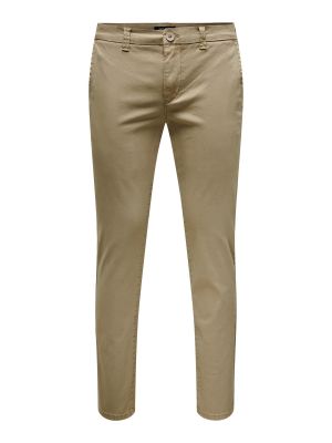Chino nadrág Only & Sons bézs