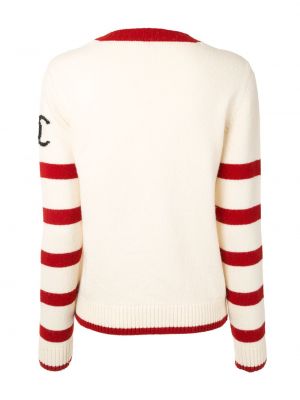 Jersey de punto de tela jersey Chanel Pre-owned blanco