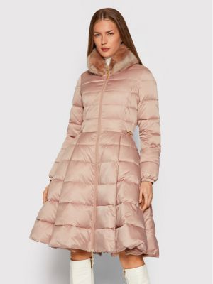 Priliehavá bunda Elisabetta Franchi ružová