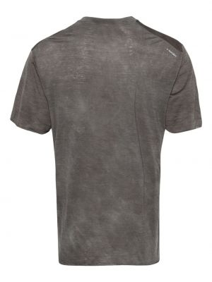 Vilnonis marškinėliai Satisfy pilka