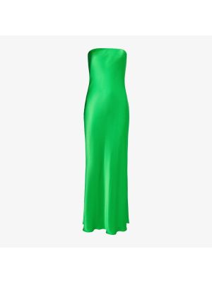 Зеленое длинное платье Bec & Bridge