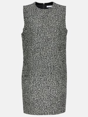Mini vestido de tweed Max Mara gris