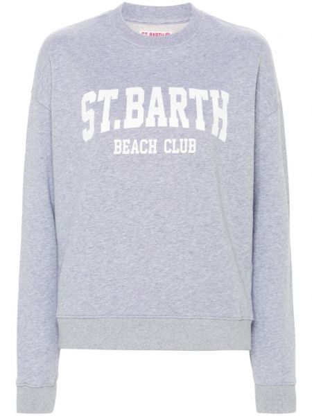Sweatshirt aus baumwoll Mc2 Saint Barth grau