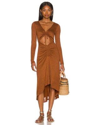 Платье Lspace, коричневое