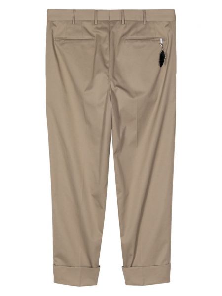 Pantalon chino en coton Pt Torino beige