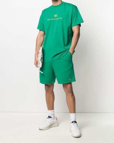 Camiseta con bordado Bel-air Athletics verde