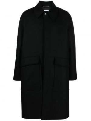 Vlněný kabát Pt Torino černý