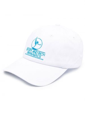 Brodert cap Sporty & Rich hvit