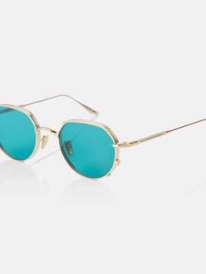 Okulary przeciwsłoneczne Jacques Marie Mage niebieskie