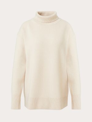 Jersey de lana de tela jersey Joseph beige