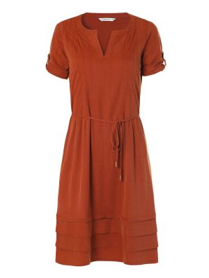 Košeľové šaty Tatuum oranžová