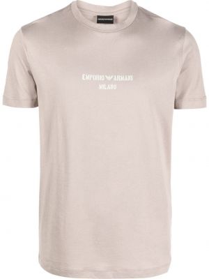 Trykt t-skjorte Emporio Armani