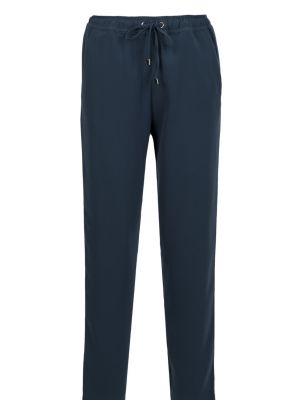 Прямые брюки Emporio Armani синие
