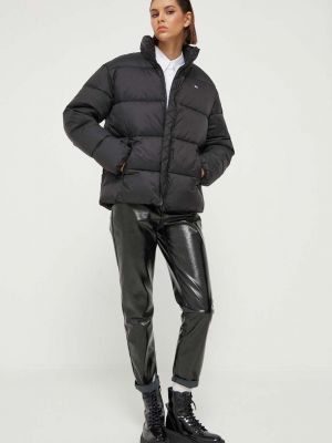 Téli kabát Tommy Jeans fekete