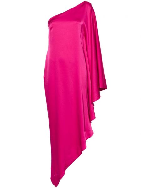 Asymetrické koktejlkové šaty Alexandre Vauthier ružová