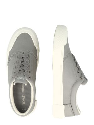 Sneakers con lacci di pizzo Toms grigio