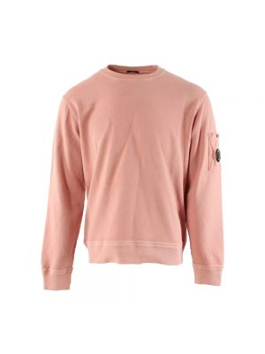 Bluza bawełniana C.p. Company różowa