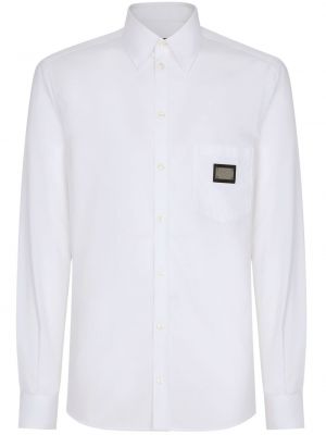 Košile s kapsami Dolce & Gabbana bílá