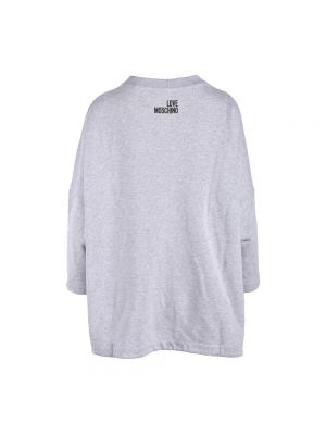 Top Love Moschino gris