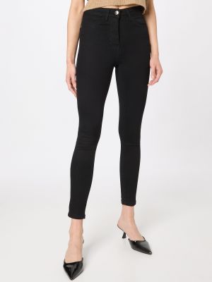 Skinny fit traperice Oasis crna