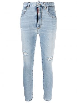 Skinny jeans Dsquared2 blå