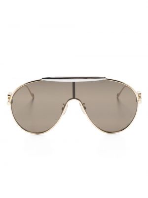 Okulary przeciwsłoneczne Loewe złote
