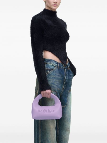 Shopper kabelka Marc Jacobs fialová