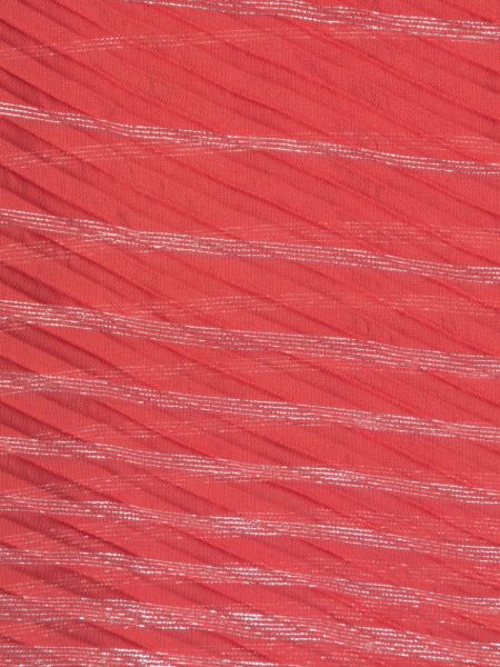 Schal mit plisseefalten Emporio Armani rot