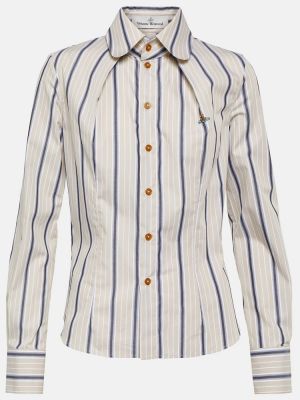 Pruhovaná bavlnená košeľa Vivienne Westwood