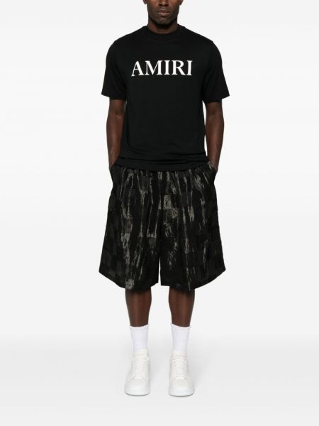 T-krekls Amiri melns