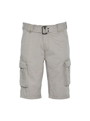 Pantalones cortos cargo Schott beige