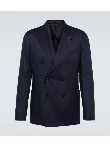 Blazer à double boutonnage Lardini bleu