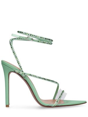 Kožené sandále Andrea Wazen zelená
