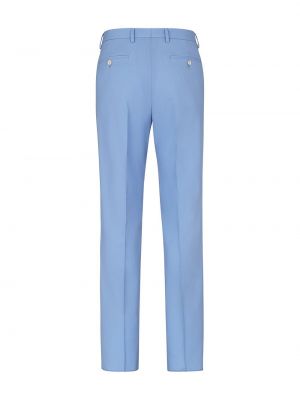 Pantalones slim fit Fendi azul