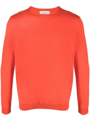 Kašmírový svetr Laneus oranžový