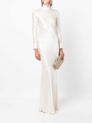 Robe de soirée Michelle Mason blanc