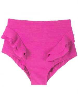 Bikini de cintura alta Clube Bossa rosa