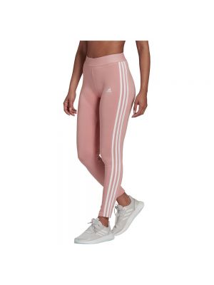 Леггинсы спортивные adidas Sportswear 3 Stripes розовый