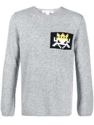 Sweatshirt mit print Comme Des Garçons Shirt grau