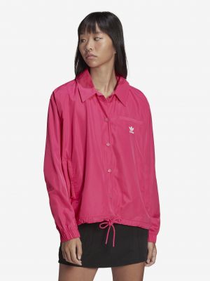 Αντιανεμικό μπουφάν Adidas ροζ