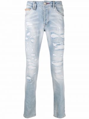 Зауженные джинсы скинни Philipp Plein