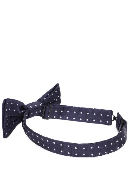 Шелковый галстук Dolce & Gabbana синий