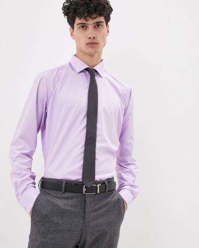 Рубашка Stenser фиолетовая