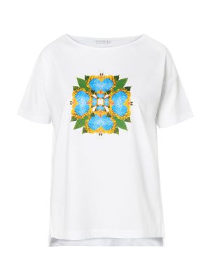 T-shirt à motif mélangé Tatuum blanc