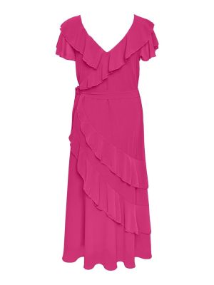Коктейлна рокля Yas розово