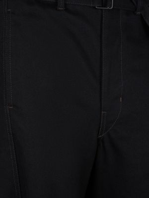 Bavlněné džíny Lemaire černé