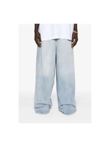 Jeansy relaxed fit Vetements niebieskie