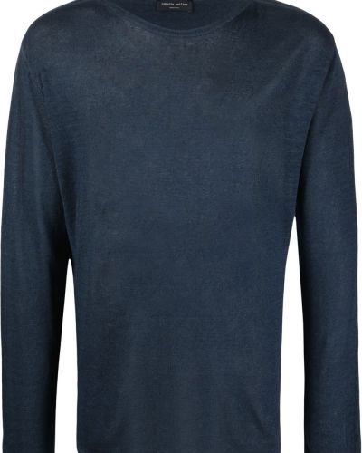 Sweatshirt Roberto Collina blå